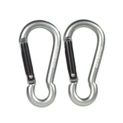 KARABINER BIRNENFORM - 6 X 60 MM (2 STÜCK) - Karabiner