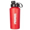 Primus TRAILBOTTLE 1.0L S.S. RED - Trinkflasche -Rausgehen 306711002 b trailbottle stainless steel primus 1
