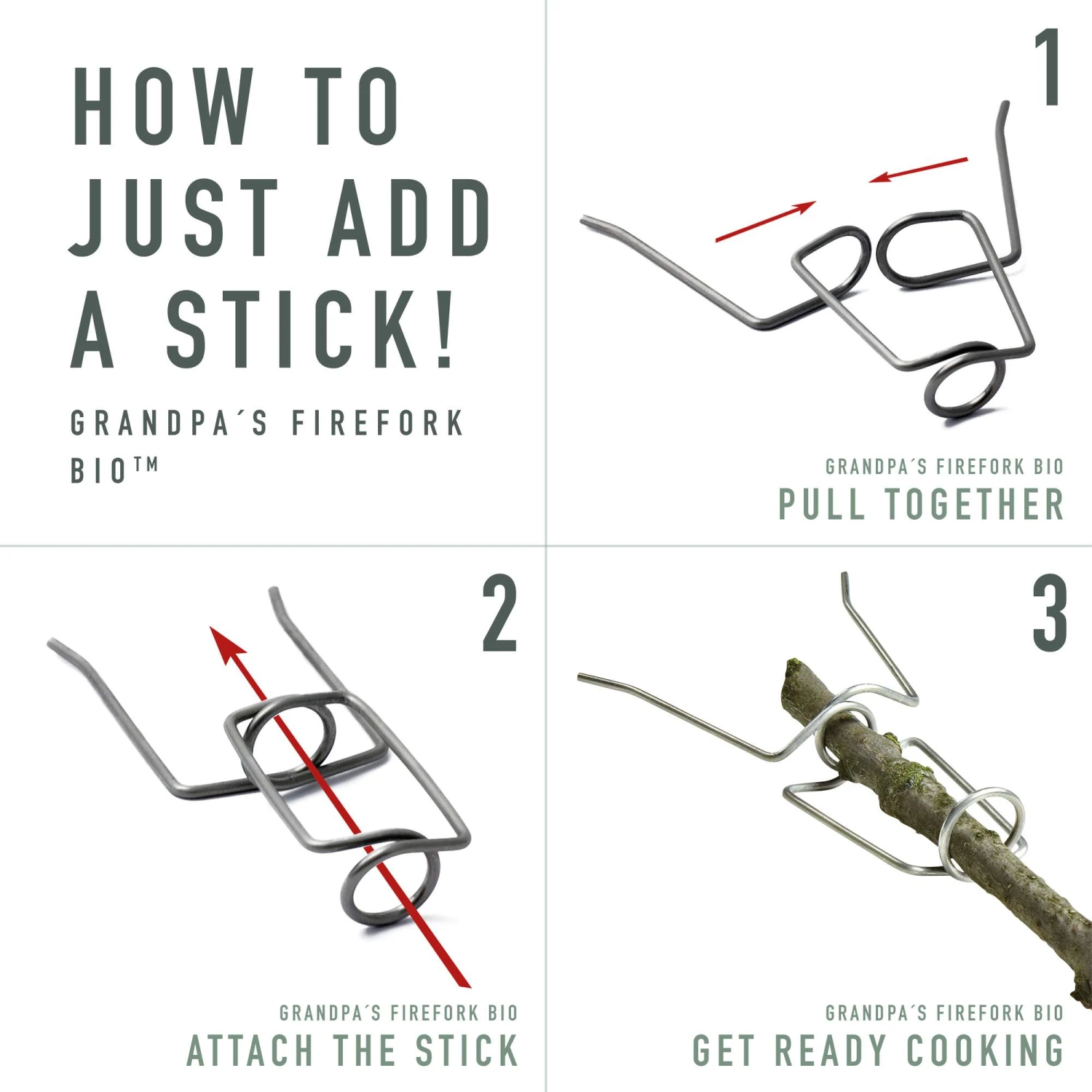 Light My Fire GRANDPA' S FIREFORK 2-PACK – Bild 2