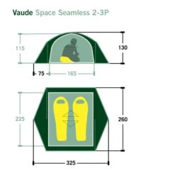 VAUDE SPACE SEAMLESS 2-3P - Kuppelzelt 21 VAUDE SPACE SEAMLESS 2-3P - Kuppelzelt -Rausgehen 5637736449 dvmemuc space seamless 23p vaude 24