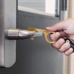 Nite Ize CLEANKEY - Schlüsselanhänger -Rausgehen 5637798490 d cleankey antimikrobieller schluesselanhaenger werkzeug nite ize 24