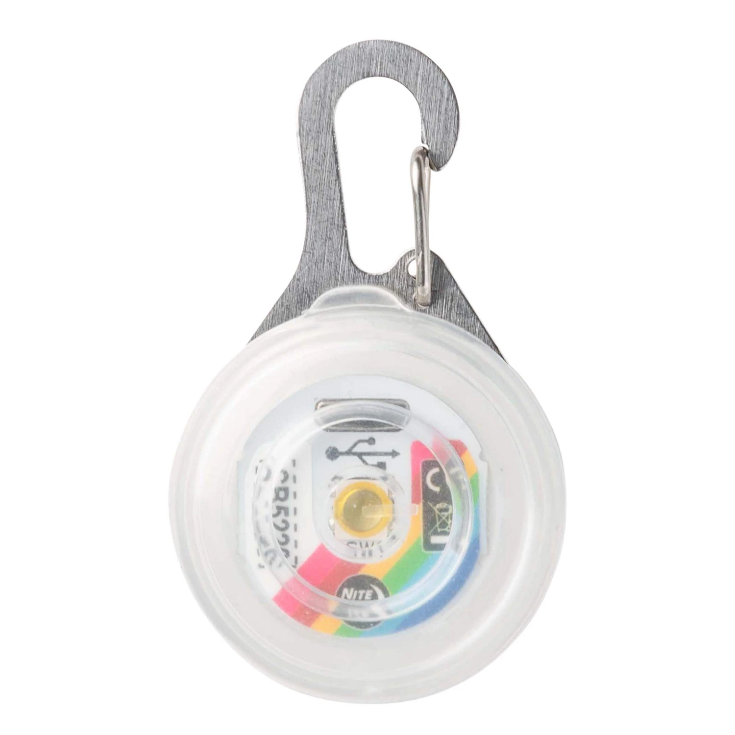 Nite Ize SPOTLIT RECHARGEABLE CARABINER LIGHT - DISC-O TECH - Schlüsselanhänger – Bild 2