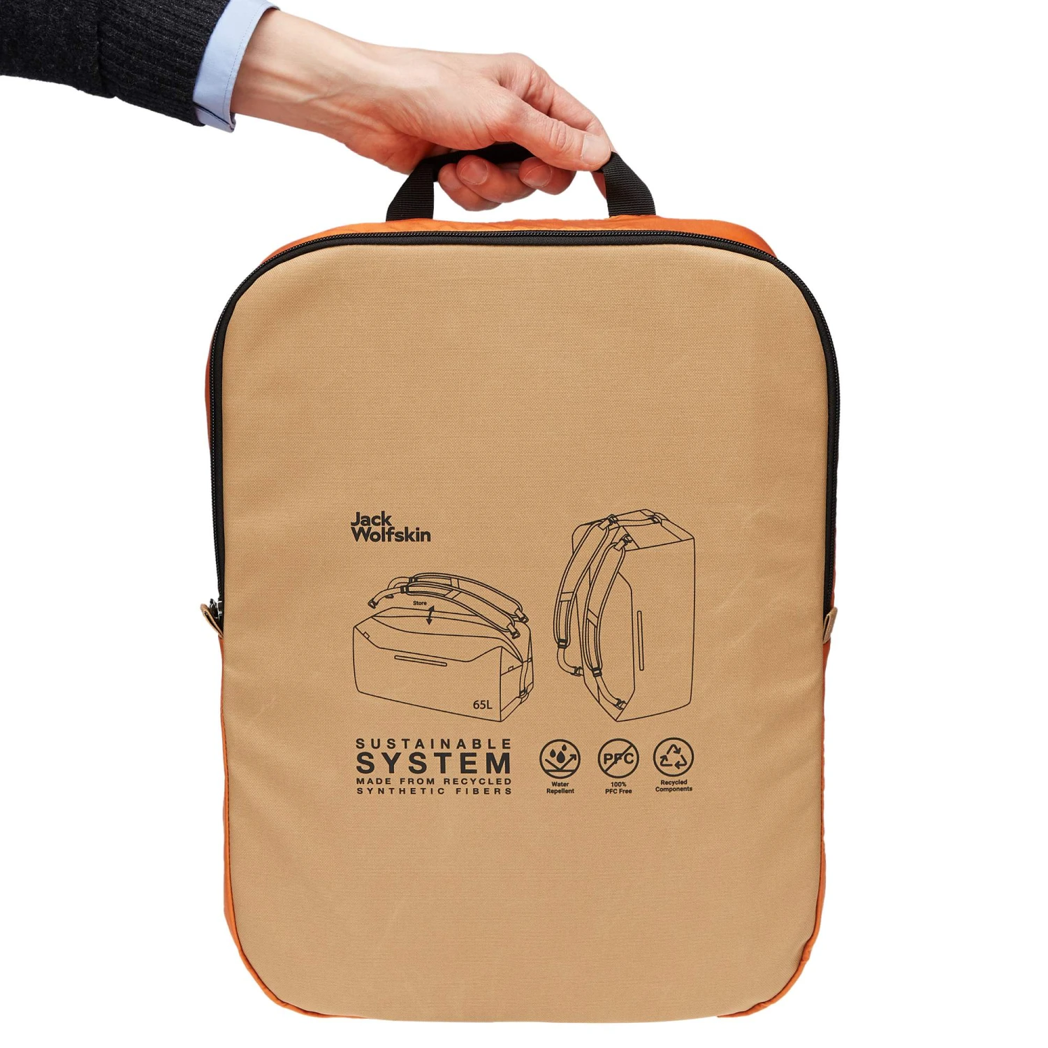 Jack Wolfskin TRAVELTOPIA DUFFLE 65 - Reisetasche 12 Jack Wolfskin TRAVELTOPIA DUFFLE 65 - Reisetasche – Bild 11