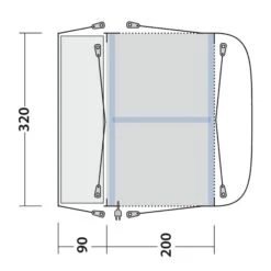 Outwell PARKVILLE 200SA - Busvorzelt 29 Outwell PARKVILLE 200SA - Busvorzelt -Rausgehen 5638031663 n parkville 200sa outwell 24