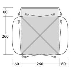 Outwell BREMBURG AIR - Busvorzelt -Rausgehen 5638031665 h bremburg air outwell 24