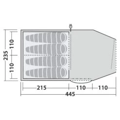 Robens DOUBLE DREAMER 4 - Tunnelzelt -Rausgehen 5638032235 eomaksk double dreamer 4 robens 24