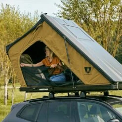 ALUMINUM HARD SHELL ROOF TENT CUMARU 135 - Dachzelt -Rausgehen 5638036752 q aluminum hard shell roof tent cumaru 135 vickywood 24
