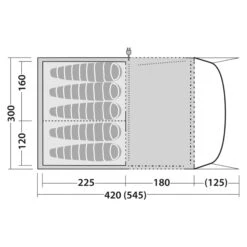 Robens WOLF MOON 5XP - Familienzelt -Rausgehen 5638037126 j wolf moon 5xp robens 24
